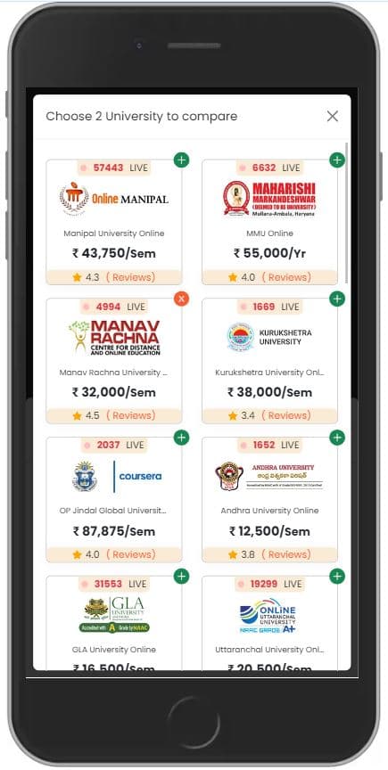 College Vidya Mobile Screen
